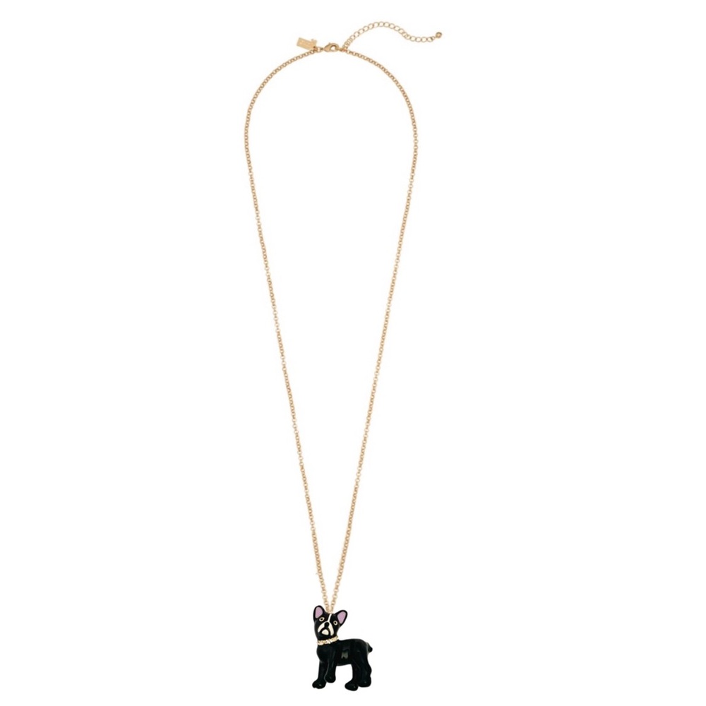 KATE SPADE • Ma Chérie Dog Antoine Statement Necklace - Picture 4 of 5